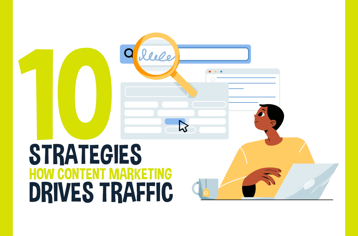 10 Strategies How Content Marketing Drives Traffic